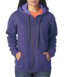 Woman Wearing Hoodie